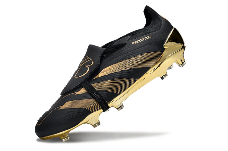 ADIDAS PREDATOR 24 FT ELITE CAMPO "BELLIGOLD" - PRETA E DOURADA