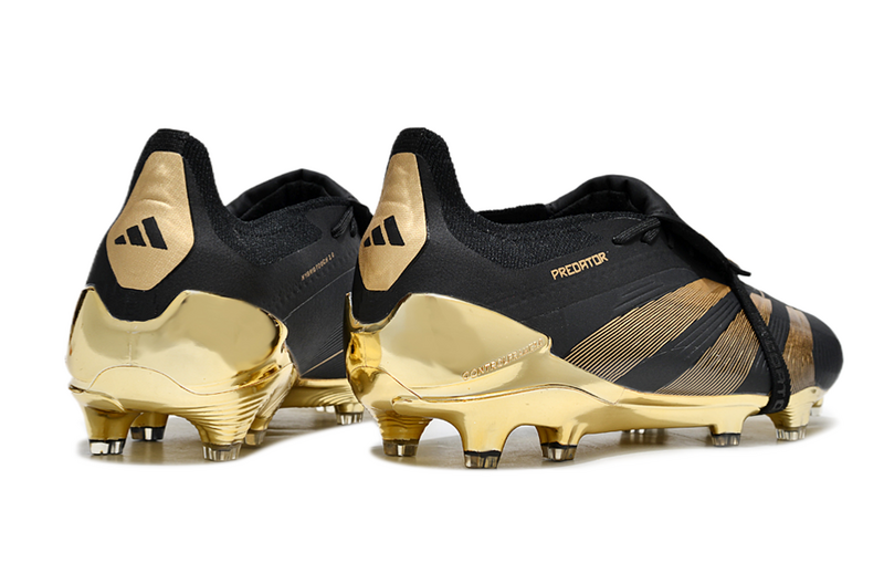 ADIDAS PREDATOR 24 FT ELITE CAMPO "BELLIGOLD" - PRETA E DOURADA
