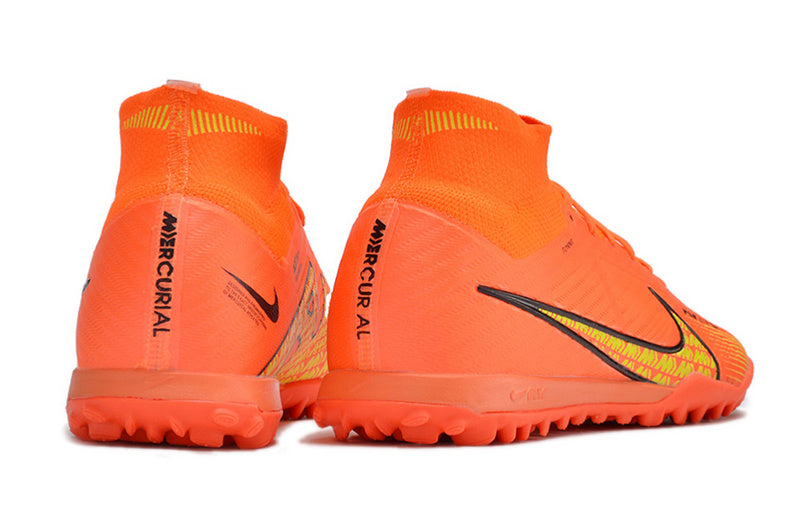 CHUTEIRA NIKE MERCURIAL AIR ZOOM SUPERFLY 9 ELITE SOCIETY - LARANJA