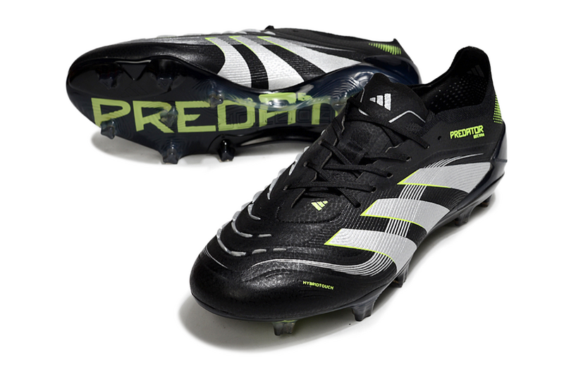 ADIDAS PREDATOR 25 ELITE CAMPO - PRETA E VERDE