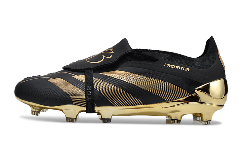ADIDAS PREDATOR 24 FT ELITE CAMPO "BELLIGOLD" - PRETA E DOURADA