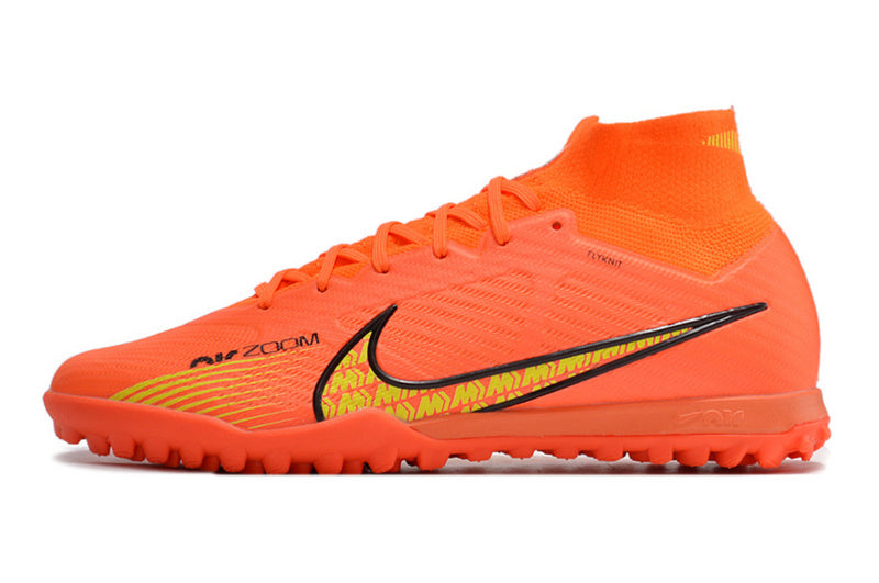 CHUTEIRA NIKE MERCURIAL AIR ZOOM SUPERFLY 9 ELITE SOCIETY - LARANJA