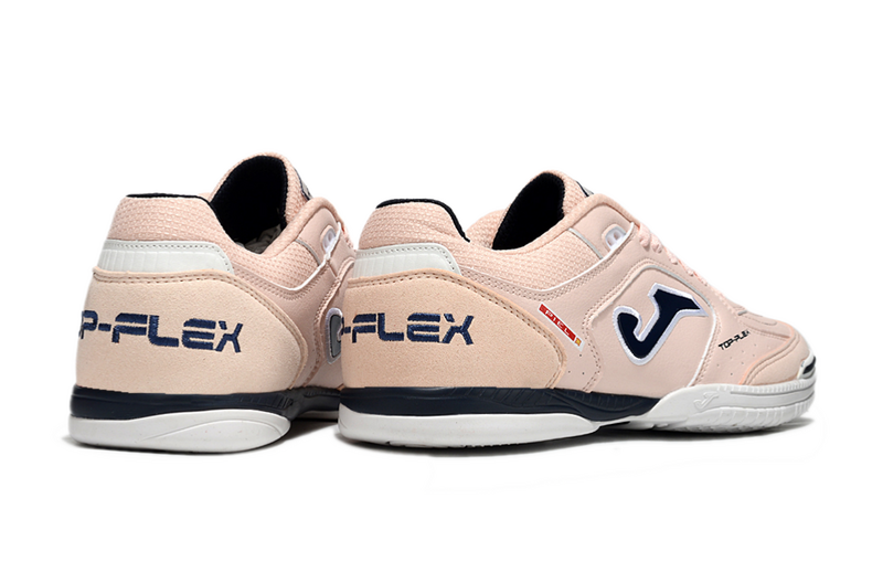 CHUTEIRA JOMA TOP FLEX FUTSAL - BEGE E PRETA