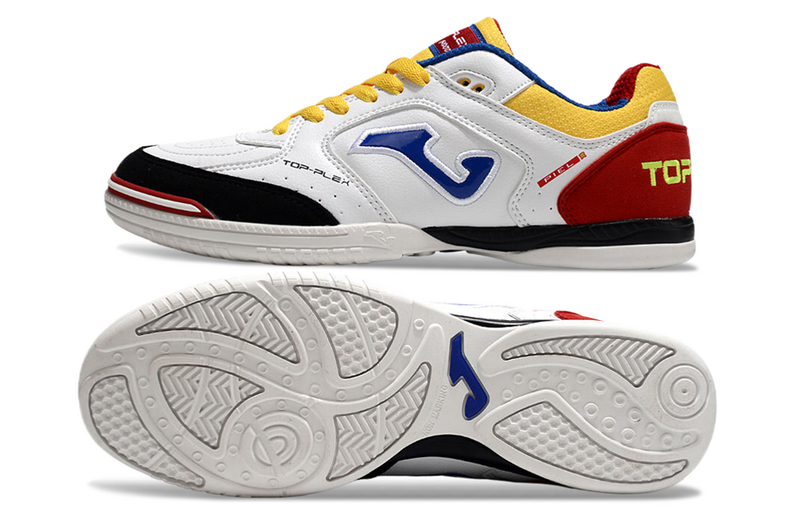 CHUTEIRA JOMA TOP FLEX FUTSAL - BRANCA