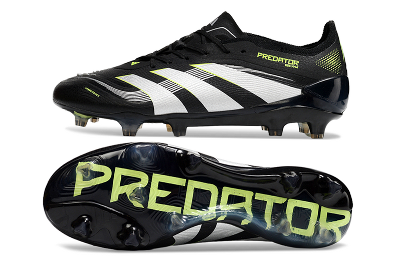 ADIDAS PREDATOR 25 ELITE CAMPO - PRETA E VERDE