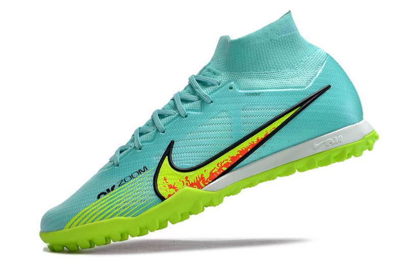 CHUTEIRA NIKE MERCURIAL AIR ZOOM SUPERFLY 9 ELITE SOCIETY - AZUL