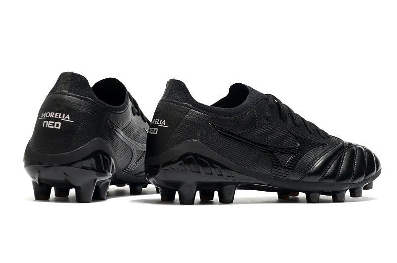 CHUTEIRA MIZUNO MORELIA NEO III JAPAN CAMPO - PRETA