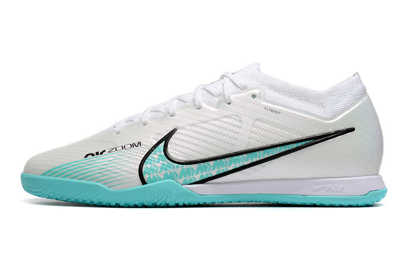 CHUTEIRA NIKE AIR ZOOM MERCURIAL VAPOR 15 ELITE FUTSAL - BRANCA E AZUL