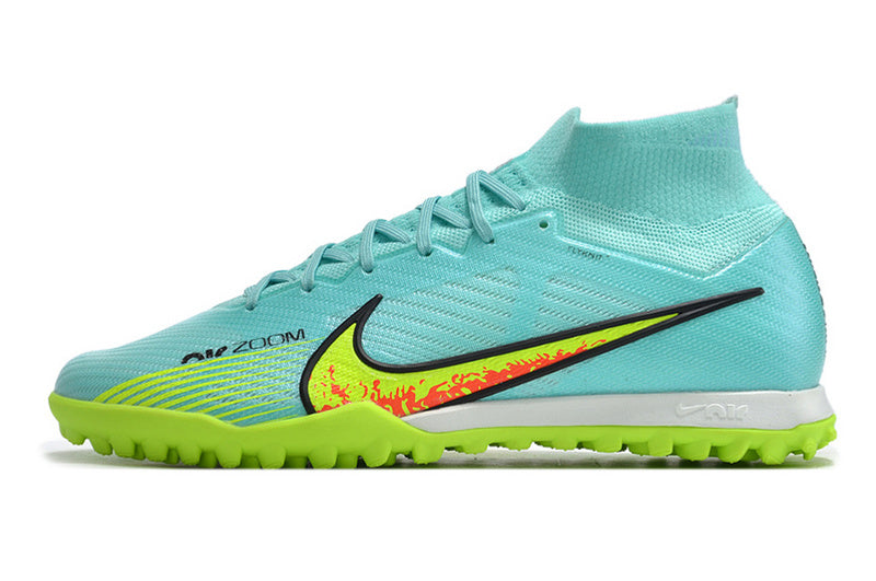 CHUTEIRA NIKE MERCURIAL AIR ZOOM SUPERFLY 9 ELITE SOCIETY - AZUL