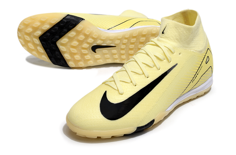 CHUTEIRA NIKE MERCURIAL AIR ZOOM SUPERFLY 10 ELITE SOCIETY - BEGE
