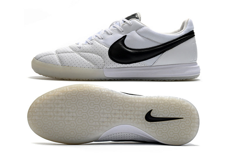 CHUTEIRA NIKE PREMIER II SALA FUTSAL - BRANCA E PRETA