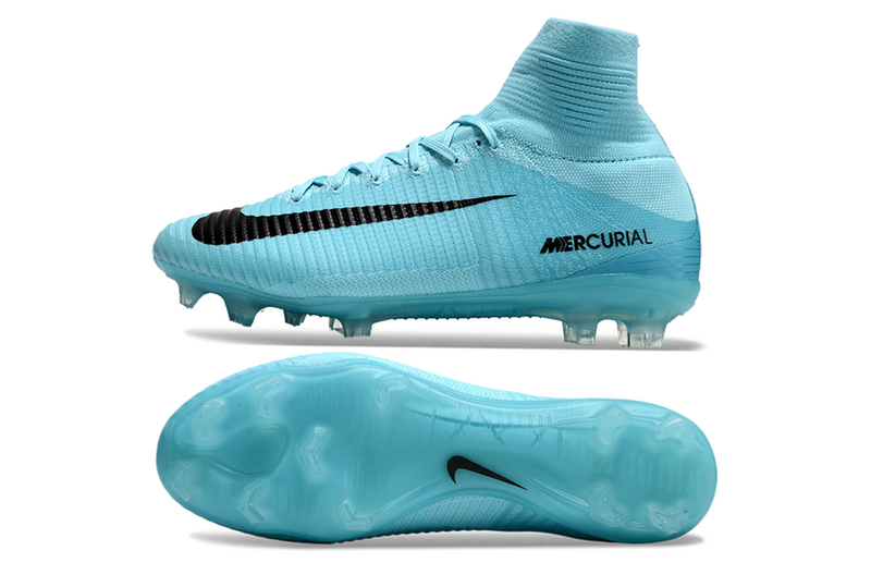 CHUTEIRA NIKE MERCURIAL SUPERFLY 5 ELITE CAMPO - AZUL