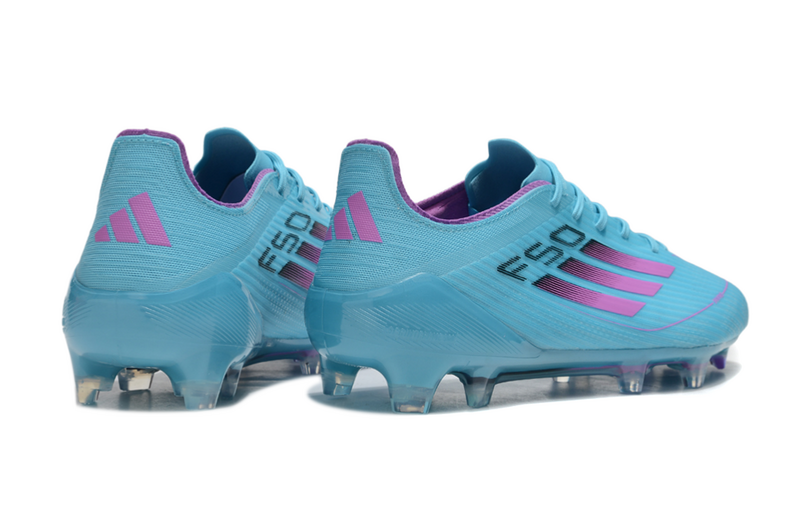 CHUTEIRA ADIDAS F50 ELITE CAMPO - AZUL E ROSA