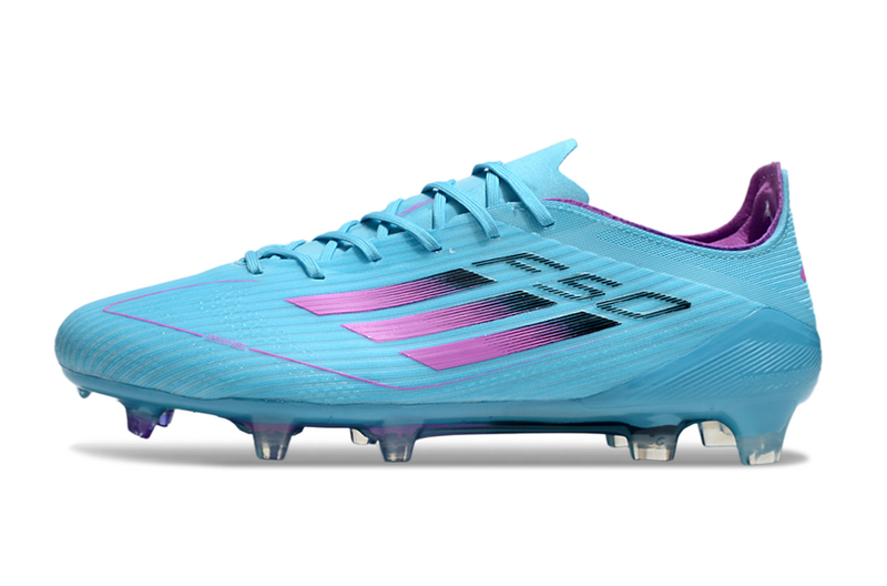 CHUTEIRA ADIDAS F50 ELITE CAMPO - AZUL E ROSA