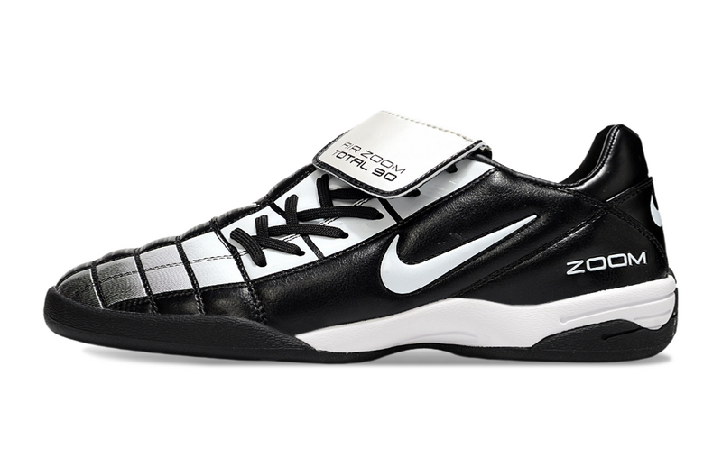 CHUTEIRA NIKE AIR ZOOM TOTAL 90 III FUTSAL - PRETA E BRANCA