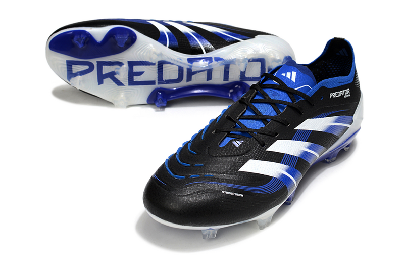 ADIDAS PREDATOR 25 ELITE CAMPO - PRETA E AZUL