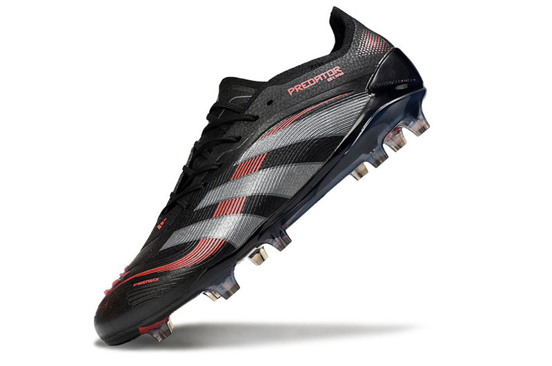 ADIDAS PREDATOR 25 ELITE CAMPO - PRETA E VERMELHA