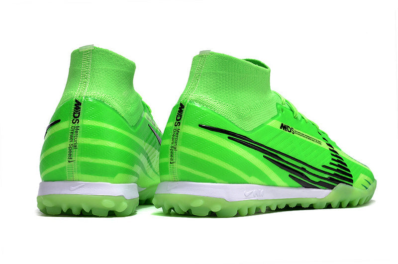 CHUTEIRA NIKE MERCURIAL AIR ZOOM SUPERFLY 9 ELITE SOCIETY "DREAM SPEED 8" - VERDE