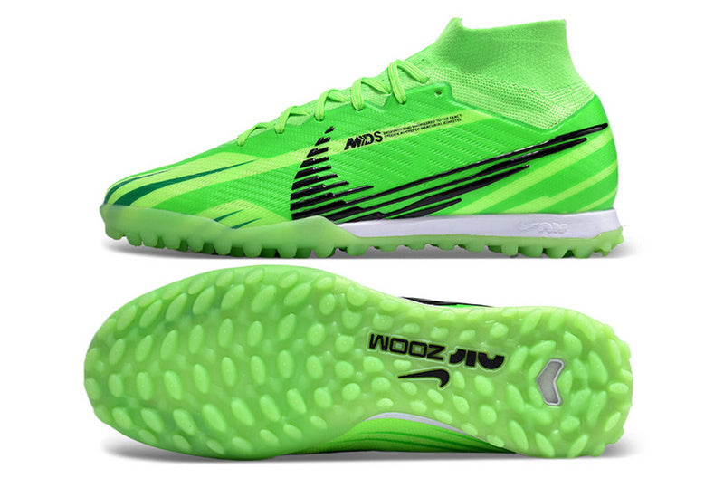 CHUTEIRA NIKE MERCURIAL AIR ZOOM SUPERFLY 9 ELITE SOCIETY "DREAM SPEED 8" - VERDE