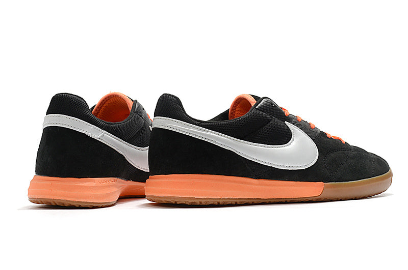 CHUTEIRA NIKE PREMIER II SALA FUTSAL - PRETA, LARANJA E MARROM