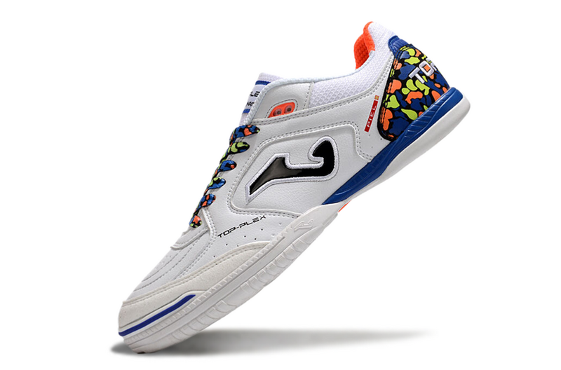 CHUTEIRA JOMA TOP FLEX FUTSAL - BRANCA