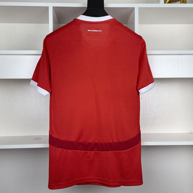 Camisa Áustria Titular 24/25 - Versão Torcedor - Lançamento