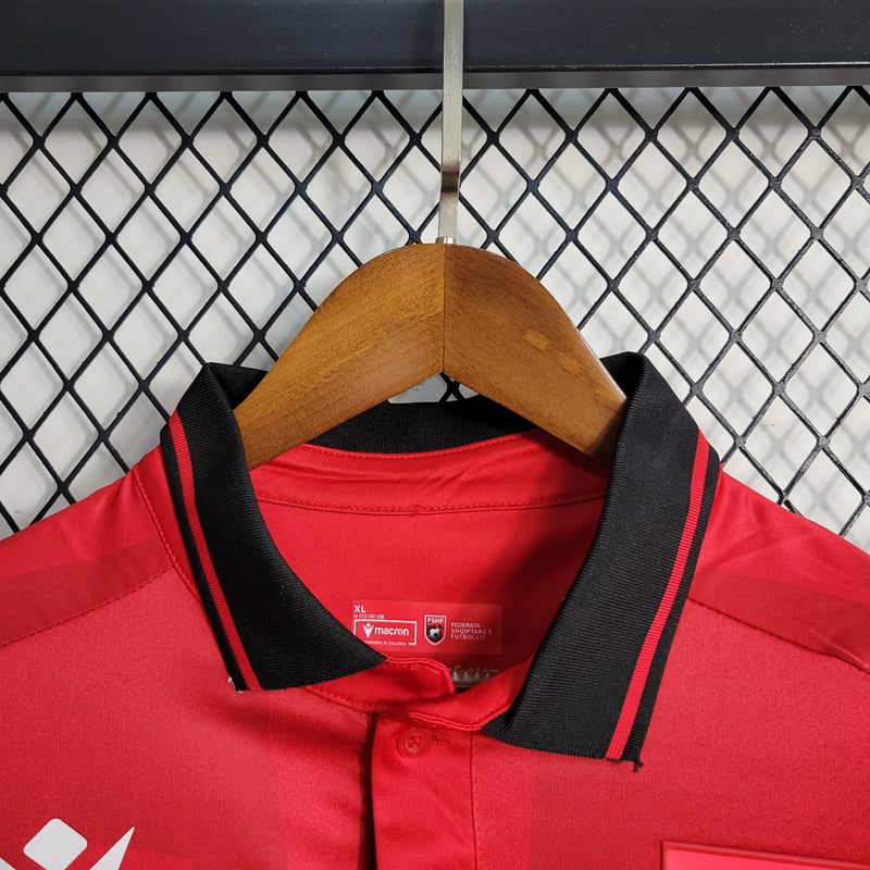 Camisa Albania Titular 23/24 - Versão Torcedor
