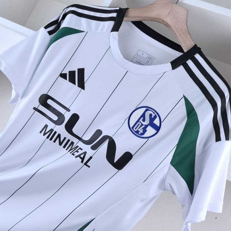 Camisa Schalke 04 Reserva 24/25 - Versão Torcedor - Lançamento