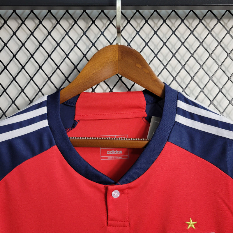 Camisa Universidade do Chile Reserva 23/24 - Versão Torcedor